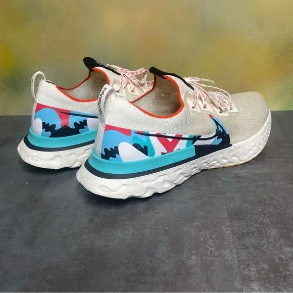 Nike React Infinity Run Flyknit A.I.R. Sail Men’s Sneakers Size 14 - Picture 10 of 16